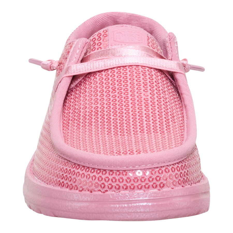 Wendy Funk Mono Sequin - Foxglove Pink - Image 4